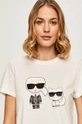 fehér Karl Lagerfeld - T-shirt