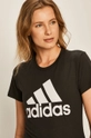 czarny adidas Performance - T-shirt FQ3237