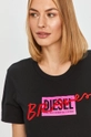 fekete Diesel - T-shirt