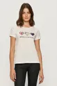 biały Armani Exchange - T-shirt 6HYTAS.YJ73Z