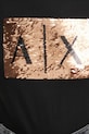 Bavlnené tričko Armani Exchange čierna 8NYTDL.YJ73Z