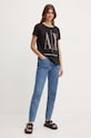 Armani Exchange majica kratkih rukava 8NYTDX.YJG3Z crna AA00