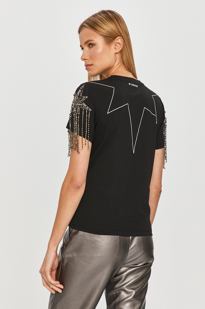 Pinko - Tričko  Hlavní materiál: 100% Bavlna Jiné materiály: 100% Polyvinylchlorid
