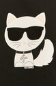 Karl Lagerfeld - Tricou 205W1706 negru