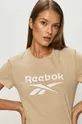 béžová Reebok Classic - Tričko FT8178