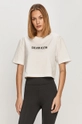 biały Calvin Klein Performance - T-shirt Damski