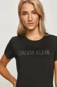 fekete Calvin Klein Performance - T-shirt