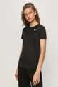 czarny Nike - T-shirt Damski