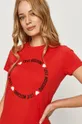 piros Love Moschino - T-shirt