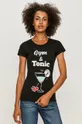 czarny Love Moschino - T-shirt
