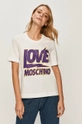 biela Love Moschino - Tričko Dámsky