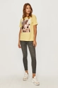 Jacqueline de Yong - T-shirt zielony