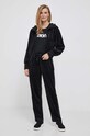 Dkny t-shirt bawełniany W3276CNA czarny AW23