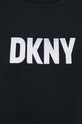 Dkny t-shirt bawełniany W3276CNA czarny