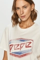 biały Pepe Jeans - T-shirt Musette