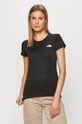 fekete The North Face - T-shirt Női