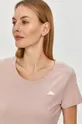 różowy Kappa - T-shirt