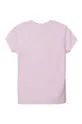 Dkny - T-shirt dziecięcy D35Q77 różowy