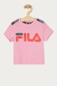 różowy Fila - T-shirt dziecięcy Dziewczęcy