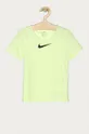 зелёный Nike Kids - Детская футболка 122-166 cm Для девочек