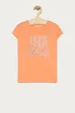 oranžová Pepe Jeans - Detské tričko Aquaria 128-180 cm Dievčenský