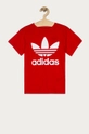 červená adidas Originals - Detské tričko 128-164 cm ED7795 Detský