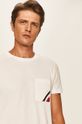 biały Tommy Hilfiger - T-shirt Męski