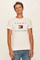 biały Tommy Hilfiger - T-shirt Męski