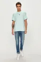 Tommy Jeans - T-shirt DM0DM08472 niebieski
