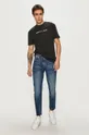 Tommy Jeans - T-shirt DM0DM08472 czarny