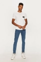 Calvin Klein Jeans - T-shirt J30J315612 biały