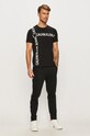 Calvin Klein Jeans - Tricou J30J315722 negru AW20