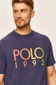 granatowy Polo Ralph Lauren - T-shirt 710800185001