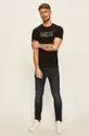 Guess Jeans - Tričko čierna