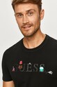 Guess Jeans - Tričko čierna M0YI48.I3Z00