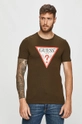 zielony Guess Jeans - T-shirt