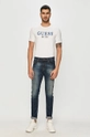 Guess Jeans - T-shirt fehér