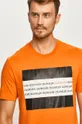 narancssárga Calvin Klein - T-shirt