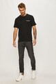 Calvin Klein - Тениска K10K105952 черен AW20