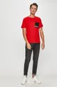 Calvin Klein Jeans - T-shirt piros