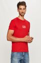 czerwony EA7 Emporio Armani - T-shirt 8NPT11.PJNQZ Męski