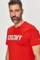 czerwony Tommy Jeans - T-shirt DM0DM09481 Męski