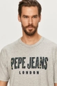 szürke Pepe Jeans - T-shirt Salvador