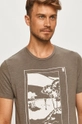 szary Pepe Jeans - T-shirt Slater