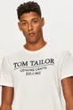 λευκό Tom Tailor Denim - Μπλουζάκι