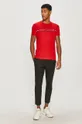 Tommy Hilfiger - T-shirt piros