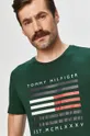 zöld Tommy Hilfiger - T-shirt