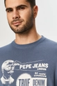 fioletowy Pepe Jeans - T-shirt Edmind