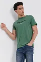 zielony Pepe Jeans T-shirt bawełniany