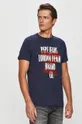granatowy Pepe Jeans - T-shirt Curtis